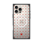 プレミアムスクエアケース with MagSafe［ CASEPLAY Crown dots Red - ケースプレイ・クラウン・ドッツ レッド ］
