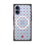 プレミアムスクエアケース with MagSafe［ CASEPLAY Crown dots Red - ケースプレイ・クラウン・ドッツ レッド ］
