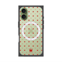 プレミアムスクエアケース with MagSafe［ CASEPLAY Crown dots Red - ケースプレイ・クラウン・ドッツ レッド ］