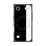 プレミアムスクエアケース with MagSafe［ CASEPLAY Bi-Colors Black & White - ケースプレイ・バイカラー ブラック＆ホワイト ］