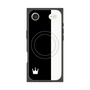 プレミアムスクエアケース with MagSafe［ CASEPLAY Bi-Colors Black & White - ケースプレイ・バイカラー ブラック＆ホワイト ］