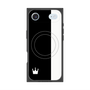 プレミアムスクエアケース with MagSafe［ CASEPLAY Bi-Colors Black & White - ケースプレイ・バイカラー ブラック＆ホワイト ］