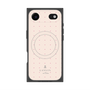 プレミアムスクエアケース with MagSafe［ LANVIN en Bleu Tiny dots Pink - ランバン ドット ピンク ］