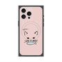 プレミアムスクエアケース with MagSafe［ 食いしん坊なねこ - Pink ］