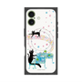 プレミアムスクエアケース with MagSafe［ おかべてつろう - 黒猫クロのとおりみち ］