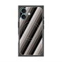 プレミアムスクエアケース with MagSafe［ Middle Stripe - Black ］