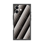 プレミアムスクエアケース with MagSafe［ Middle Stripe - Black ］