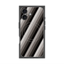 プレミアムスクエアケース with MagSafe［ Middle Stripe - Black ］