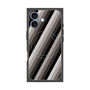 プレミアムスクエアケース with MagSafe［ Middle Stripe - Black ］