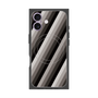 プレミアムスクエアケース with MagSafe［ Middle Stripe - Black ］