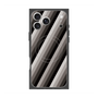プレミアムスクエアケース with MagSafe［ Middle Stripe - Black ］