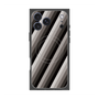プレミアムスクエアケース with MagSafe［ Middle Stripe - Black ］