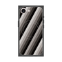 プレミアムスクエアケース with MagSafe［ Middle Stripe - Black ］