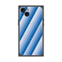 プレミアムスクエアケース with MagSafe［ Middle Stripe - Blue ］