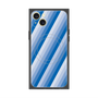 プレミアムスクエアケース with MagSafe［ Middle Stripe - Blue ］