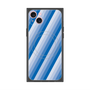 プレミアムスクエアケース with MagSafe［ Middle Stripe - Blue ］