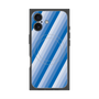 プレミアムスクエアケース with MagSafe［ Middle Stripe - Blue ］