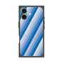 プレミアムスクエアケース with MagSafe［ Middle Stripe - Blue ］