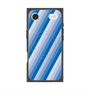 プレミアムスクエアケース with MagSafe［ Middle Stripe - Blue ］