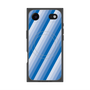 プレミアムスクエアケース with MagSafe［ Middle Stripe - Blue ］