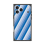 プレミアムスクエアケース with MagSafe［ Middle Stripe - Blue ］