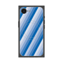 プレミアムスクエアケース with MagSafe［ Middle Stripe - Blue ］