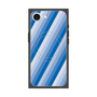 プレミアムスクエアケース with MagSafe［ Middle Stripe - Blue ］