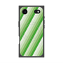 プレミアムスクエアケース with MagSafe［ Middle Stripe - Green ］