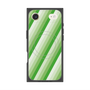 プレミアムスクエアケース with MagSafe［ Middle Stripe - Green ］
