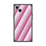 プレミアムスクエアケース with MagSafe［ Middle Stripe - Pink ］