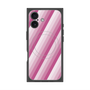 プレミアムスクエアケース with MagSafe［ Middle Stripe - Pink ］