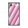 プレミアムスクエアケース with MagSafe［ Middle Stripe - Pink ］