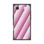 プレミアムスクエアケース with MagSafe［ Middle Stripe - Pink ］