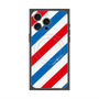 プレミアムスクエアケース with MagSafe［ Big Stripe - Red × Blue ］