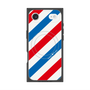 プレミアムスクエアケース with MagSafe［ Big Stripe - Red × Blue ］