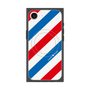 プレミアムスクエアケース with MagSafe［ Big Stripe - Red × Blue ］