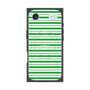 プレミアムスクエアケース with MagSafe［ Small Border - Green ］