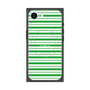 プレミアムスクエアケース with MagSafe［ Small Border - Green ］