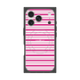 プレミアムスクエアケース with MagSafe［ Small Border - Pink ］