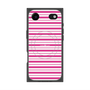 プレミアムスクエアケース with MagSafe［ Small Border - Pink ］