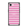 プレミアムスクエアケース with MagSafe［ Small Border - Pink ］