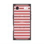 プレミアムスクエアケース with MagSafe［ Small Border - Red ］