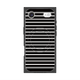 プレミアムスクエアケース with MagSafe［ Middle Border - Black ］