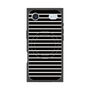 プレミアムスクエアケース with MagSafe［ Middle Border - Black ］