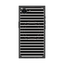 プレミアムスクエアケース with MagSafe［ Middle Border - Black ］
