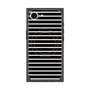 プレミアムスクエアケース with MagSafe［ Middle Border - Black ］