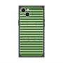 プレミアムスクエアケース with MagSafe［ Middle Border - Green ］