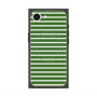 プレミアムスクエアケース with MagSafe［ Middle Border - Green ］