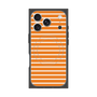 プレミアムスクエアケース with MagSafe［ Middle Border - Orange ］