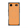 プレミアムスクエアケース with MagSafe［ Middle Border - Orange ］